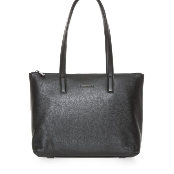 Γυναικεία Δερμάτινη Shopping Bag Mandarina Duck Mellow Μαύρο