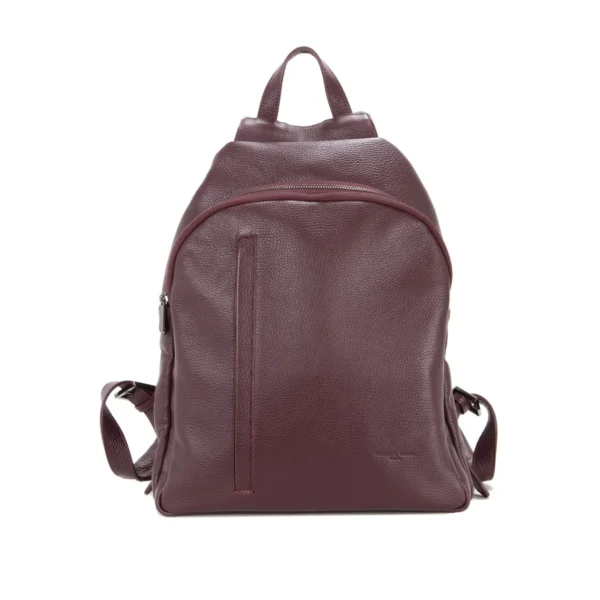 Γυναικείο Δερμάτινο Office Backpack Μπορντό Pelletteria Veneta