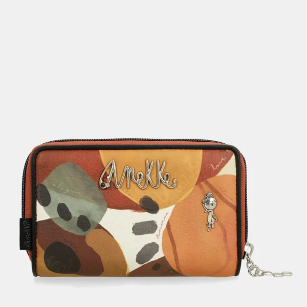 Γυναικείo Eco Leather RFID Medium Wallet Anekke Alma Multicolor